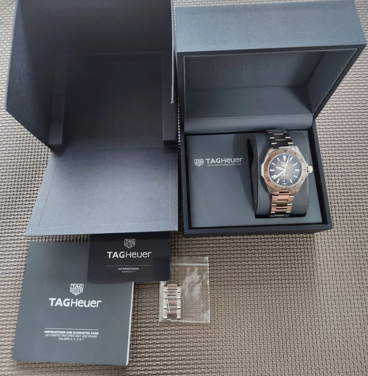 태그호이어 아쿠아레이서 프로패셔널200 오토매틱 40mm 이미지