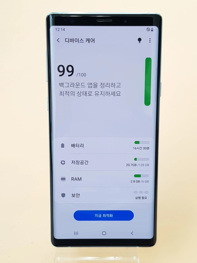 갤럭시노트9 128G 실버(N960) 무잔상 판매합니다 이미지