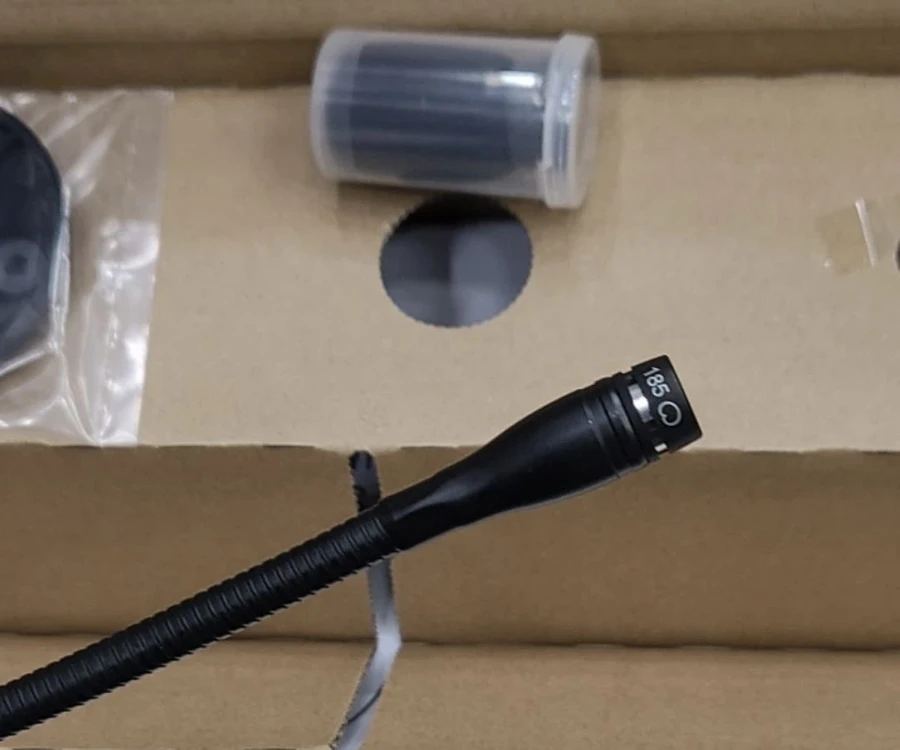 [미사용상품] SHURE MX418S/C-X 구즈넥 교회 사회자 회의 고급 마이크 이미지