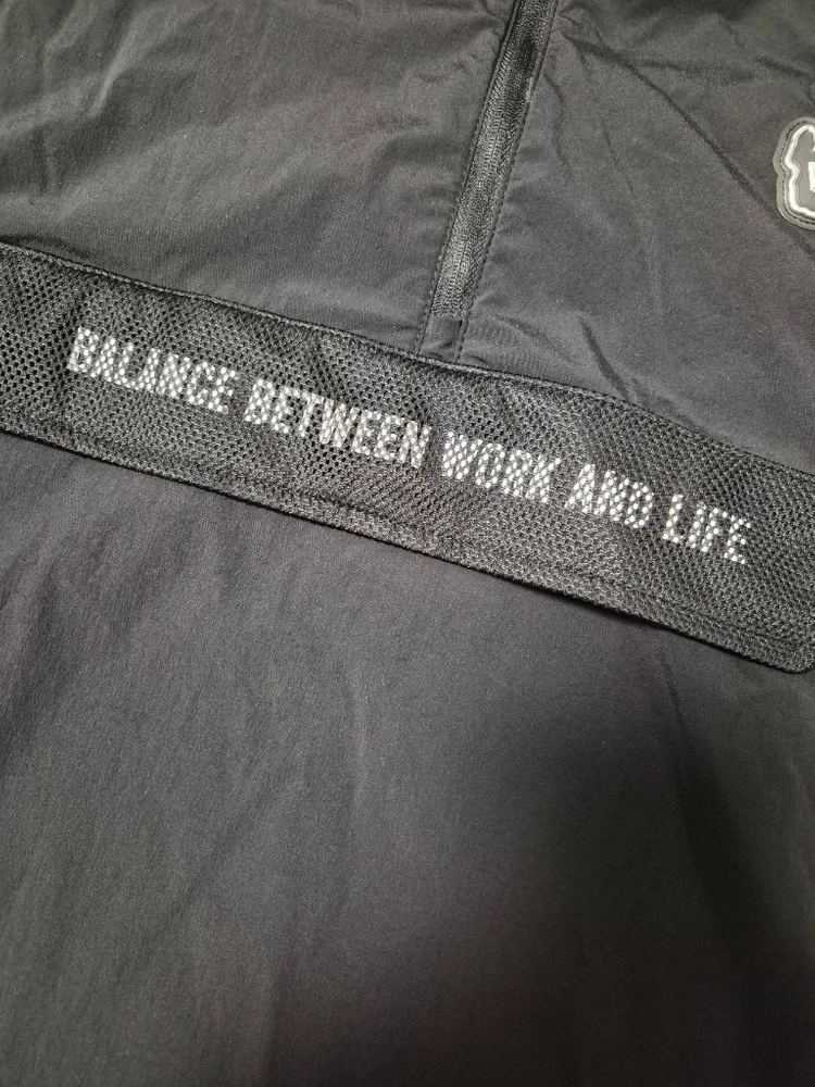 라이프워크(Lifework) 여성용 실버 라독 매쉬 반팔 아노락 사이즈s 이미지