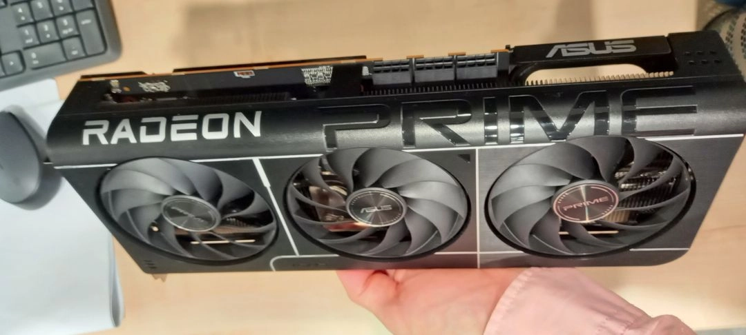 Asus prime radeon 9070xt 16g 이미지