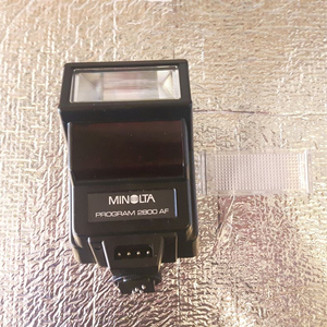 [정상 작동]미놀타 프로그램 2800AF (스피드라이트)플래시 Minolta program 필름카메라 디지털카메라 이미지