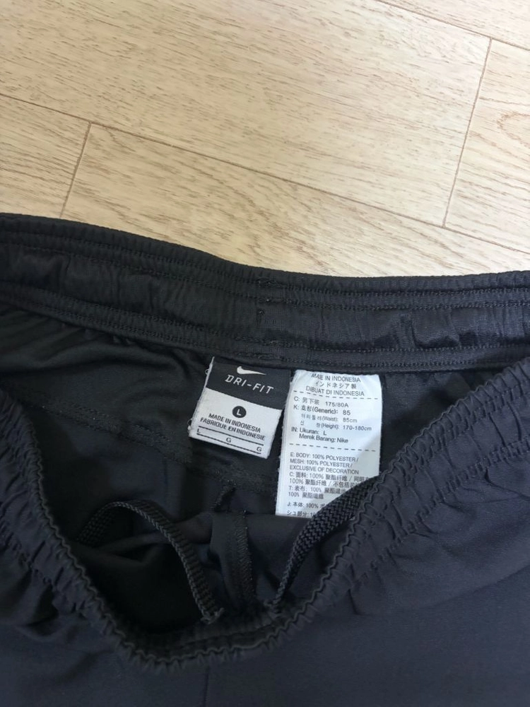 (L) 나이키 드라이핏 반바지 블랙 이미지