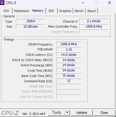 램32GB G.SKILL Trident Z RGB DDR4-3200 CL14 (파트넘버: F4-3200C14-8GB 이미지