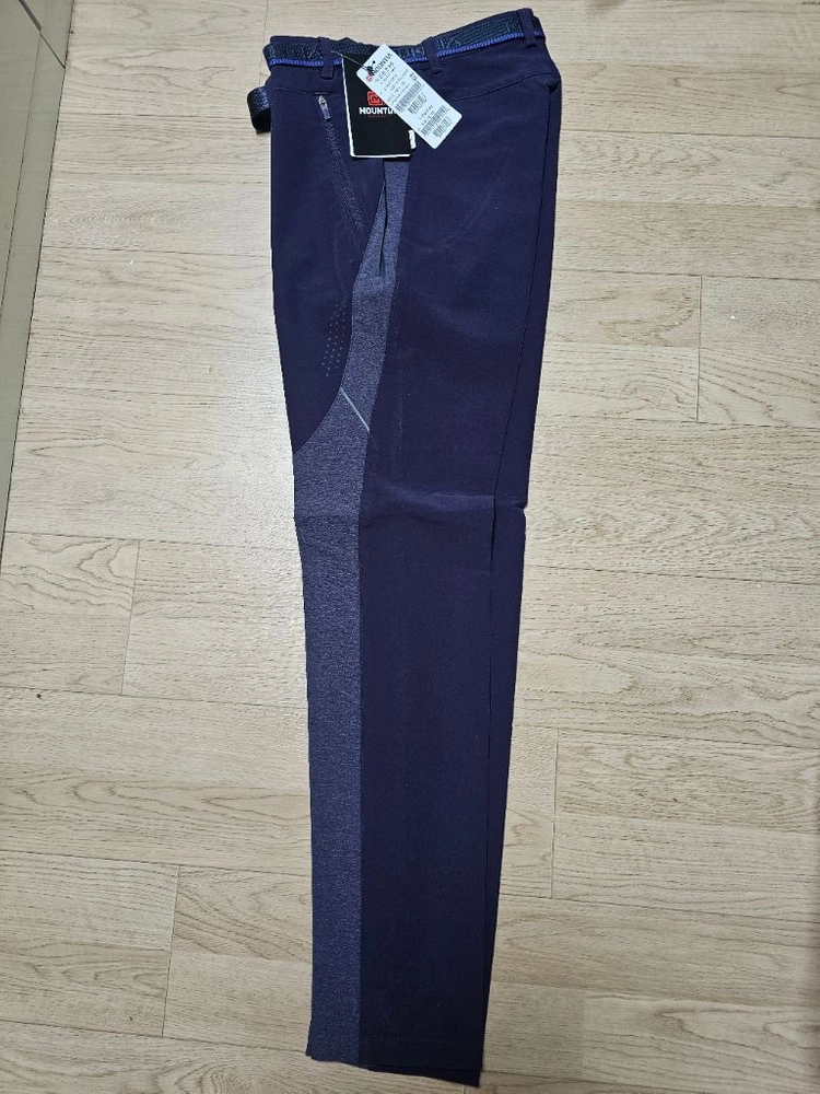 마운티아 이코 여성 등산 바지 74cm(29) 진한 자주색, 벨트 포함 춘추복 새상품 이미지