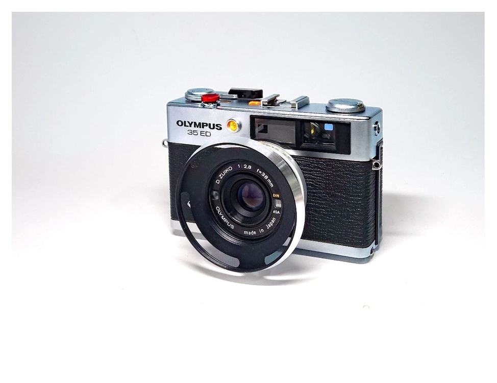 OLYMPUS 35 ED.필카 정상작동 깨끗함 이미지