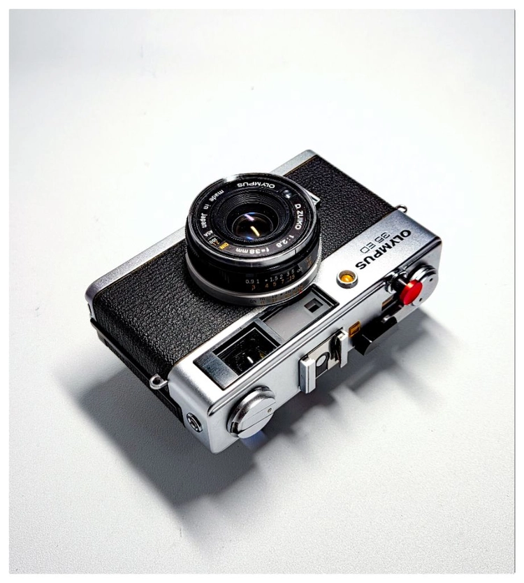 OLYMPUS 35 ED.필카 정상작동 깨끗함 이미지