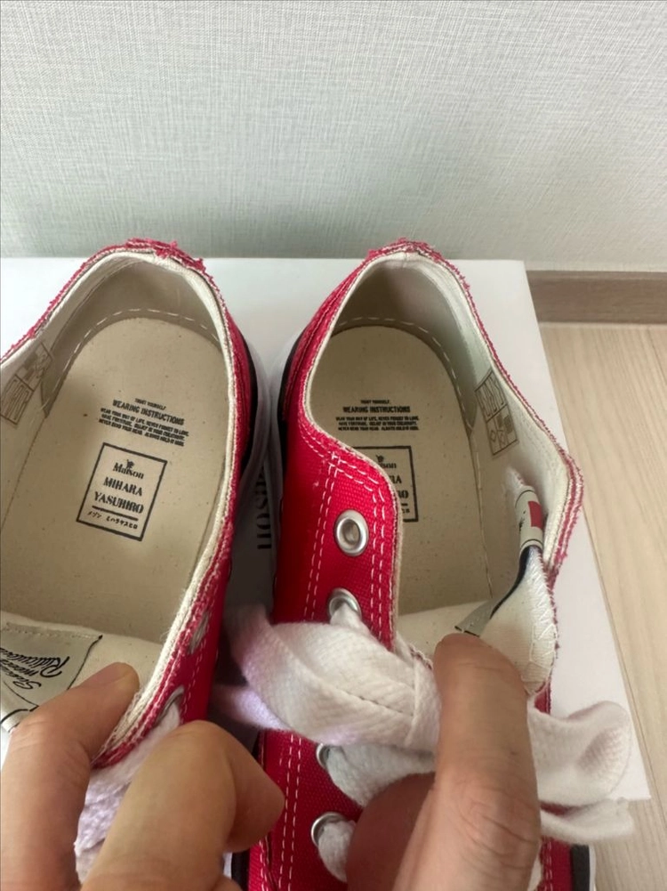 [판매][42사이즈]미하라 피터슨 레드 이미지