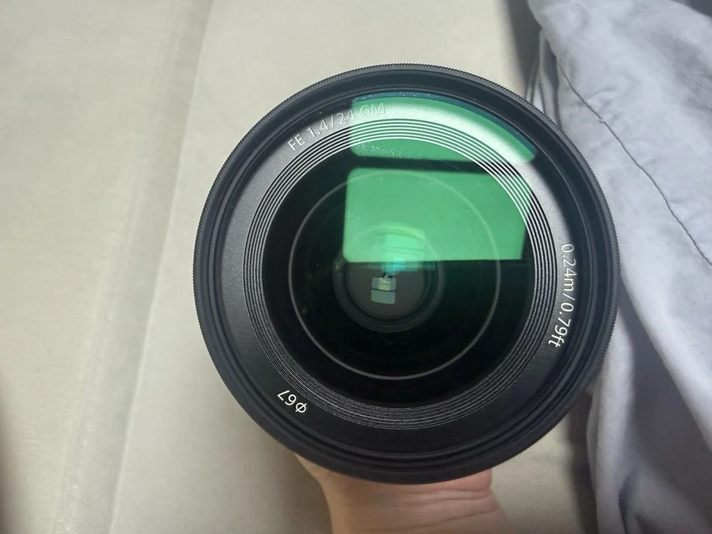 소니 24mm f1.4gm 이사금 팔아용 이미지