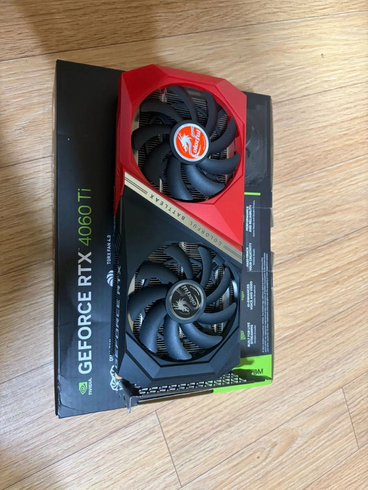 Colorful GeForce Rtx 3060 ti nb duo g6x-v 이미지