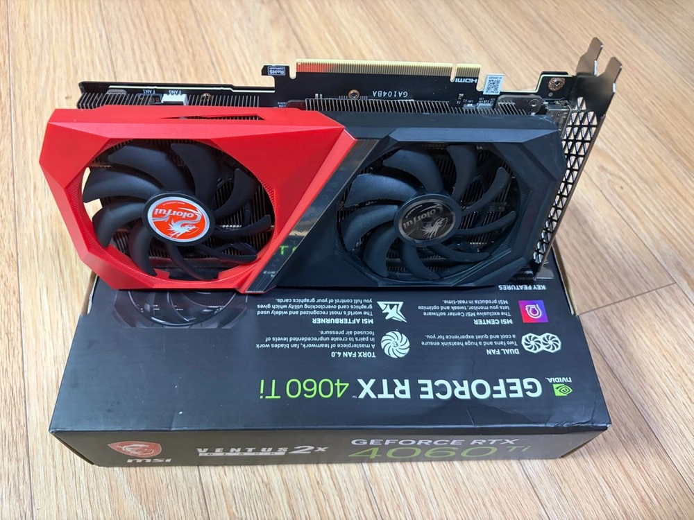 Colorful GeForce Rtx 3060 ti nb duo g6x-v 이미지