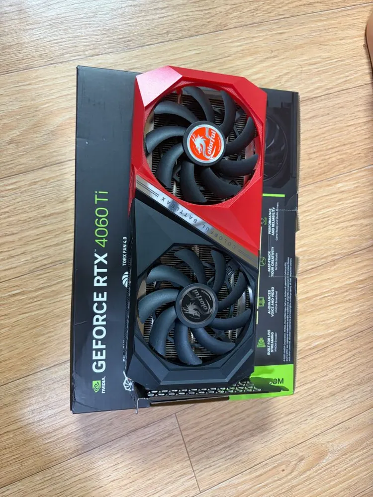 Colorful GeForce Rtx 3060 ti nb duo g6x-v 이미지