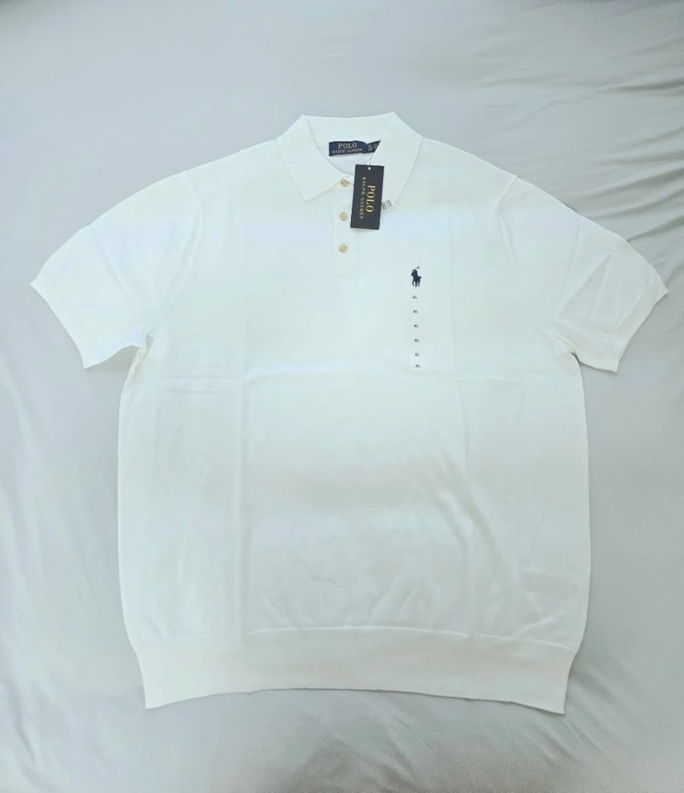 폴로 랄프로렌 반팔 카라티 피마코튼 티셔츠 L XL 새제품 이미지