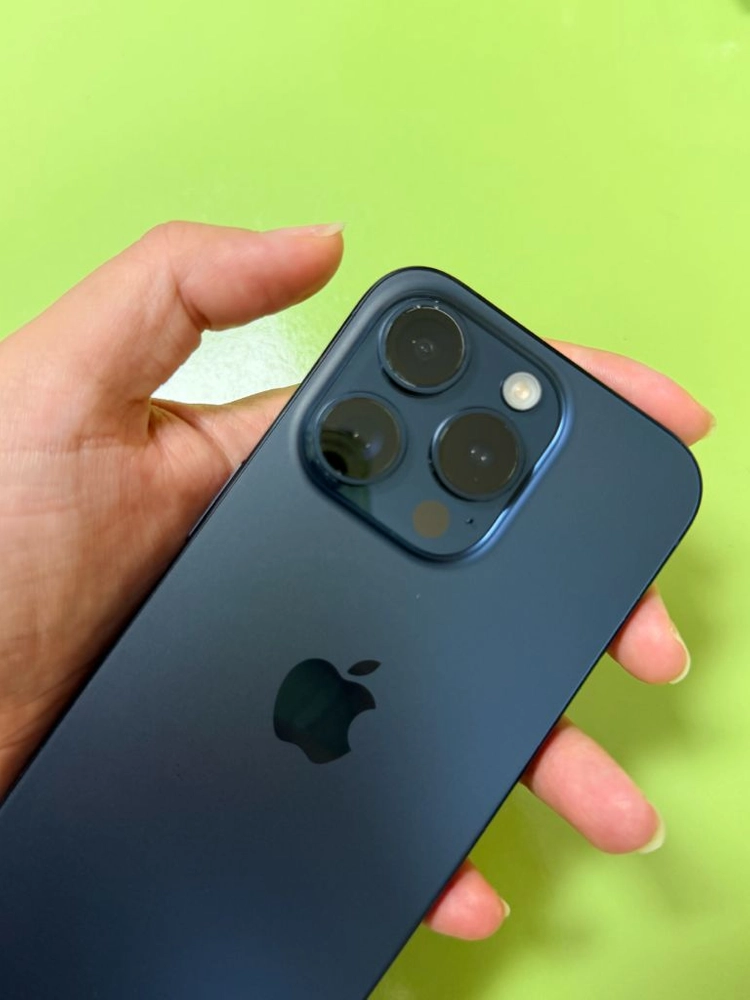 아이폰15프로 256GB 블루티타늄 이미지