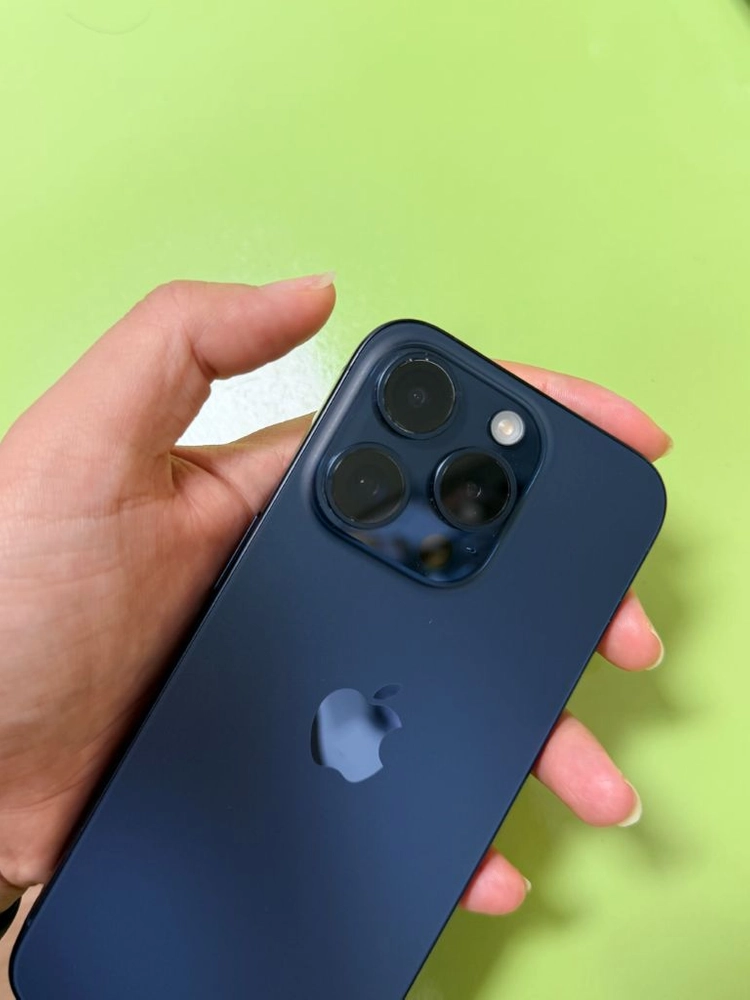 아이폰15프로 256GB 블루티타늄 이미지