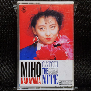 나카야마 미호 CATCH THE NITE 카세트 테이프 이미지