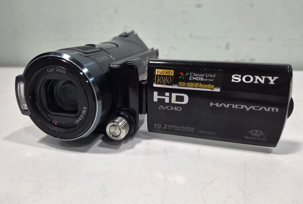 소니 HDR-CX12 풀HD 캠코더(세계 최초 스마일셔터/칼자이스렌즈/신품대용량배터리/2GB/리더기 포함) 이미지