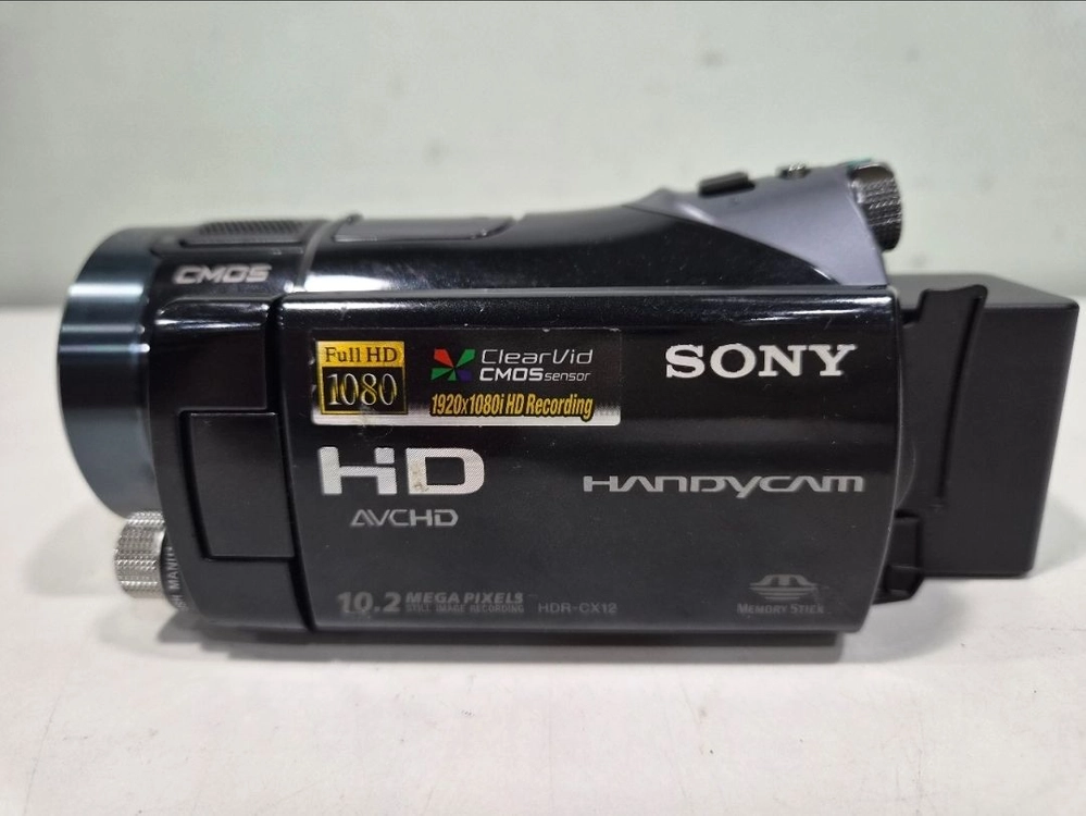 소니 HDR-CX12 풀HD 캠코더(세계 최초 스마일셔터/칼자이스렌즈/신품대용량배터리/2GB/리더기 포함) 이미지