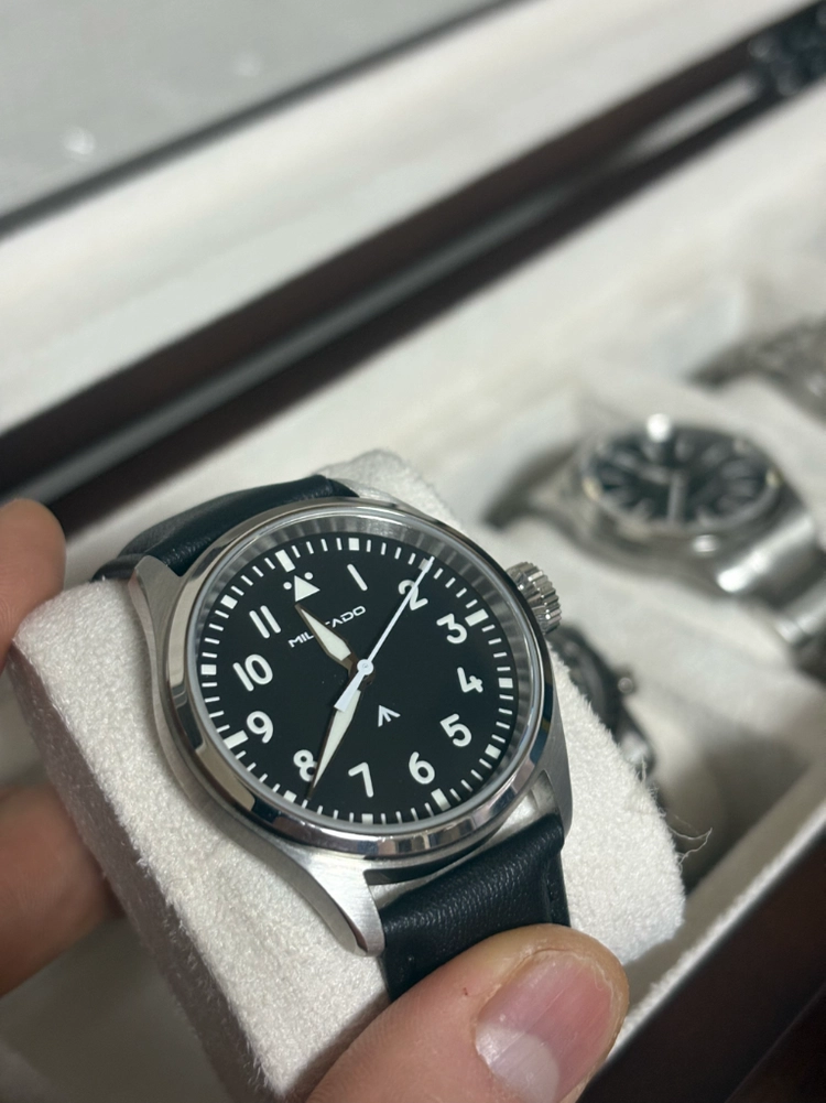 진한 IWC맛) 밀리타도 ml21 플리거 37mm 이미지