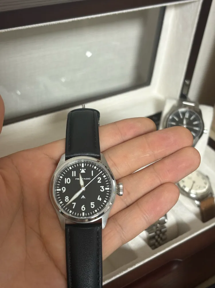 진한 IWC맛) 밀리타도 ml21 플리거 37mm 이미지