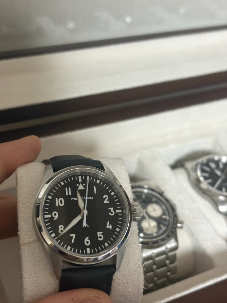 진한 IWC맛) 밀리타도 ml21 플리거 37mm 이미지