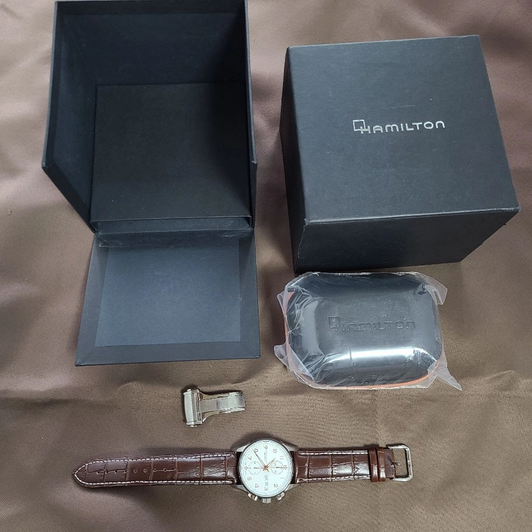 해밀턴 재즈마스터 크로노그래프 마에스트로 41mm [해밀뚜기] 이미지