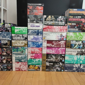 MG,RG,HG 유니콘 시리즈 판매 이미지