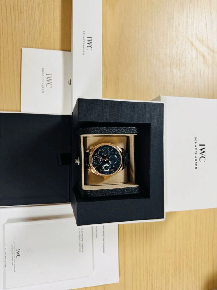 IWC PPC 포르투기저 퍼페추얼 캘린더 로즈골드 풀세트 / 26년 공식오버홀 이미지