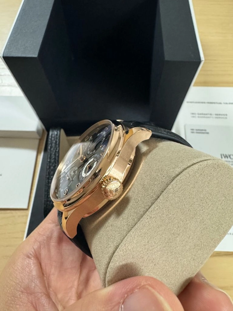 IWC PPC 포르투기저 퍼페추얼 캘린더 로즈골드 풀세트 / 26년 공식오버홀 이미지