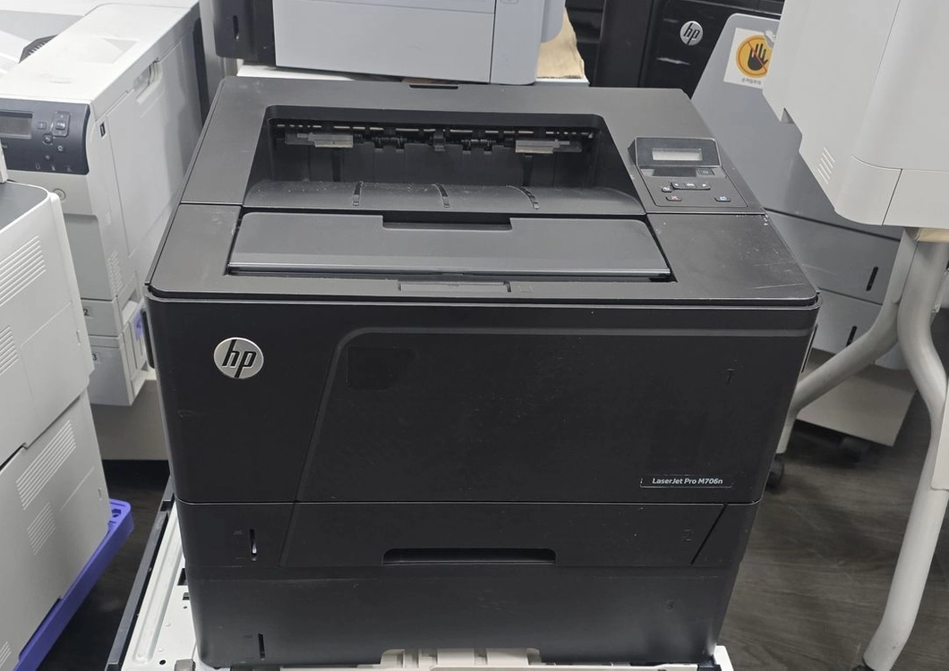 A3흑백레이저 프린터 HP M706n 이단급지함 포함 이미지