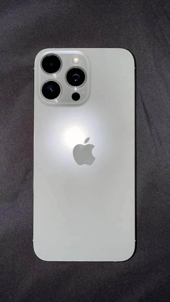 아이폰15PRO MAX 256 화이트티타늄 이미지