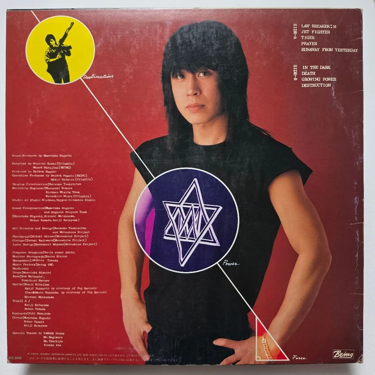 (일본/LP) 히구치 무네타카 Munetaka Higuchi - Destruction 이미지