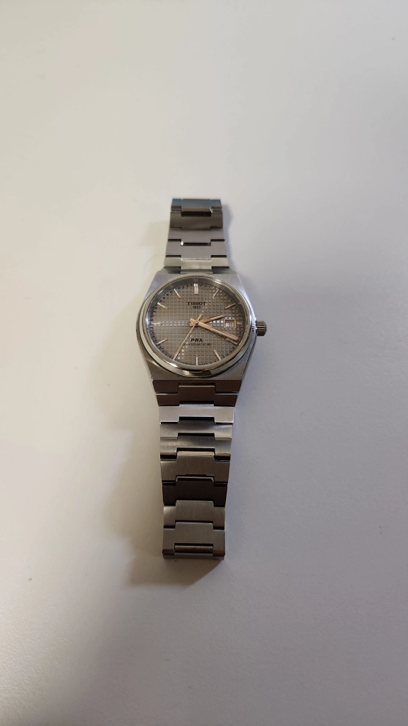 티쏘 prx 38mm 티타늄 앤트러사이트 이미지
