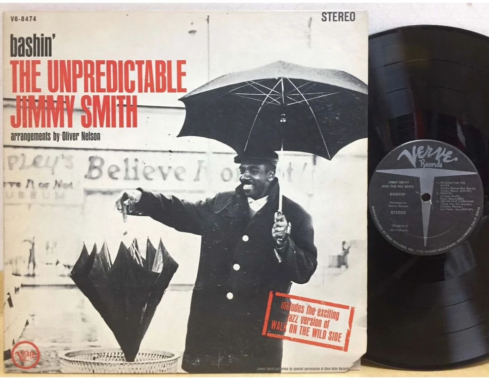 LP ; jimmy smith - bashin 지미 스미스 오르간 재즈 organ verve jazz 이미지