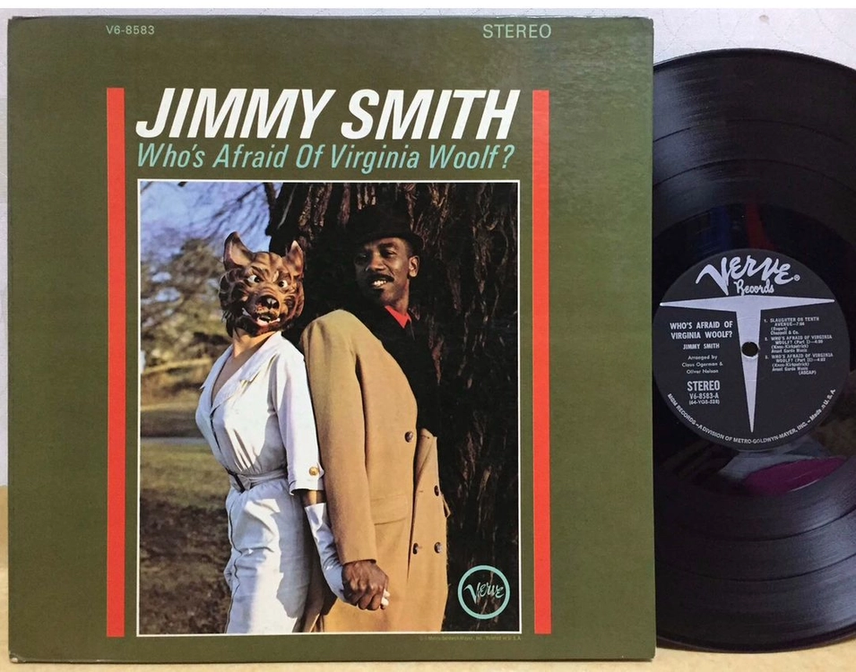 LP ; jimmy smith - who is afraid of virginia wolf 지미 스미스 재즈 엘피 이미지