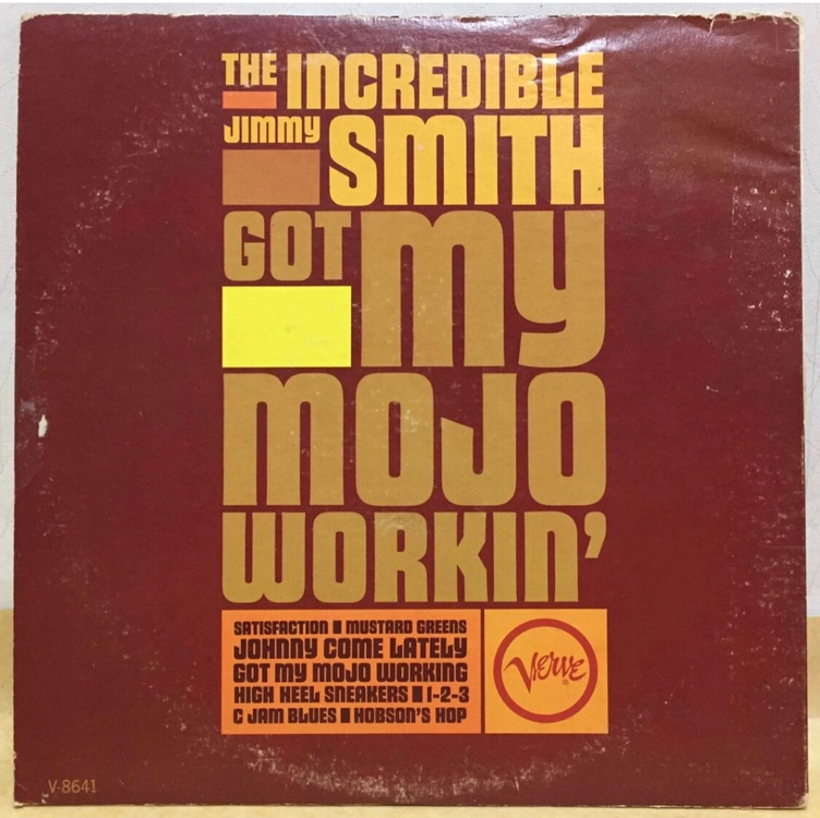 LP ; jimmy smith - got my mojo workin 지미 스미스 오르간 재즈 엘피 organ 이미지