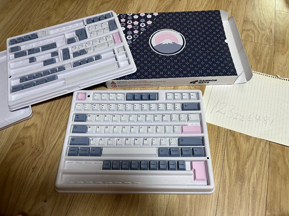 GMK 후지, SWG 프리프레스, 아이페이 모돌라 키캡 - 안심되는 중고거래