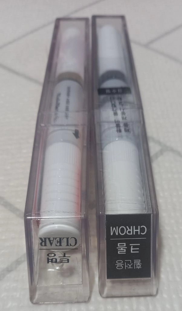 제일케미칼 크롬 휠 보수페인트 크롬+투명 이미지