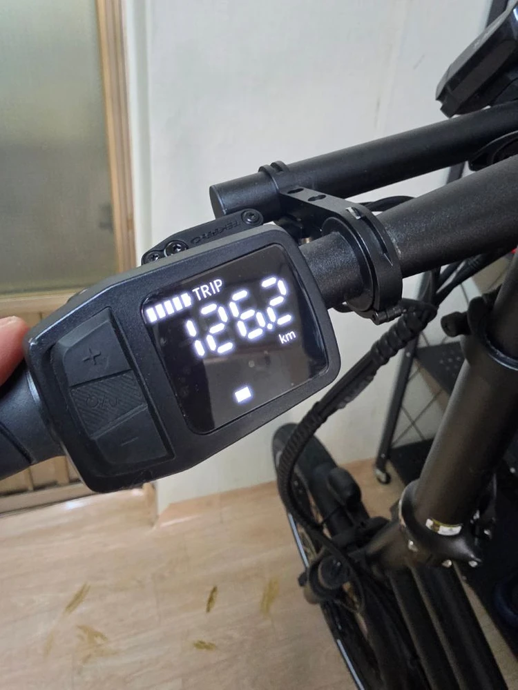 퀄리스포츠 엑스트론 투어s 전기자전거 (미드모터 500w) 총키로수 126키로 새거수준 이미지