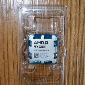 AMD 라이젠 9800X3D 미개봉 새제품 이미지