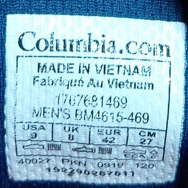 컬럼비아 도라도 CVO PFG 낚시/보트슈즈 270mm(와이드) 이미지