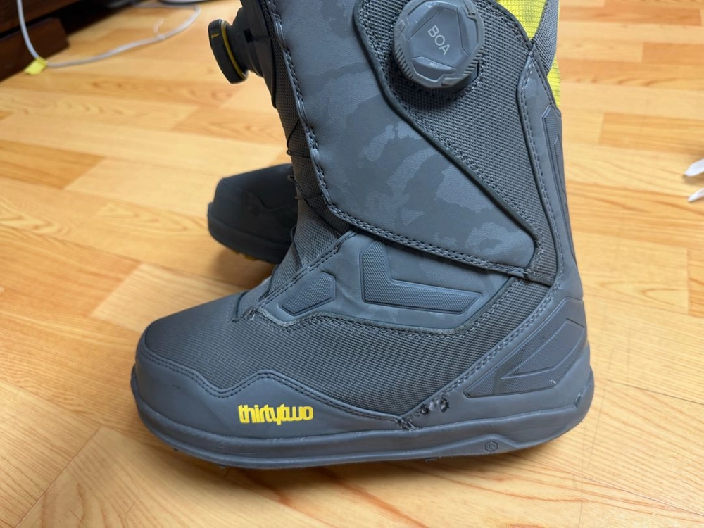 2324 THIRTYTWO TM-2 DOUBLE BOA X STEVENS GREY/YELLOW 스노우보드부 이미지
