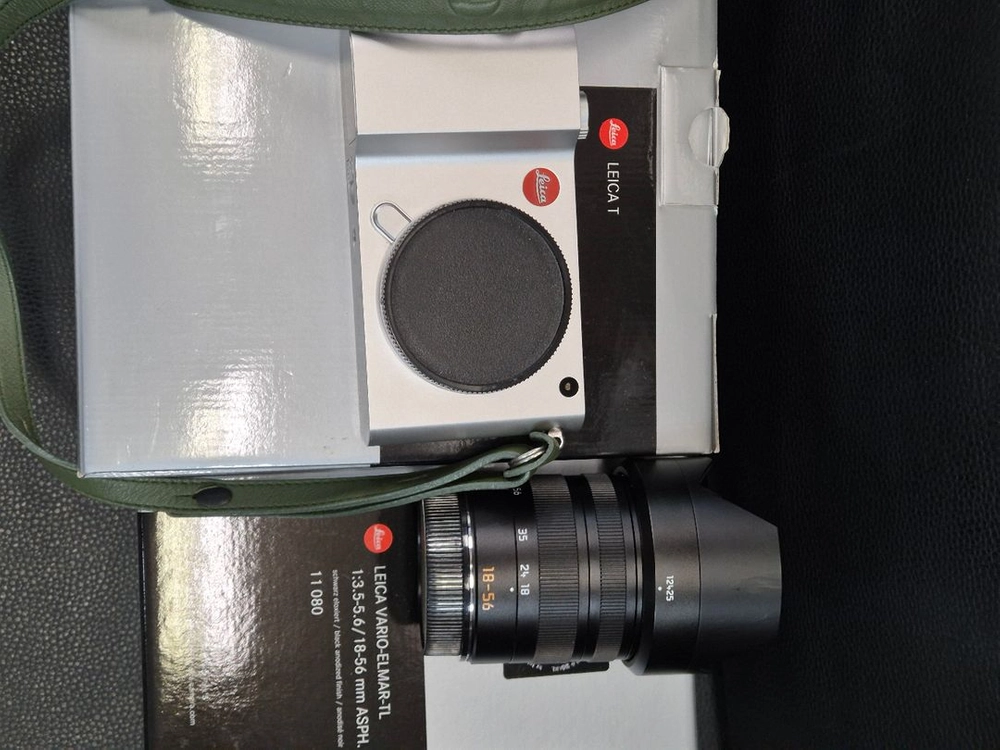 라이카 T 바디, 라이카 18-56mm 렌즈, 비조플렉스(typ020) 뷰파인더 - 안심되는 중고거래
