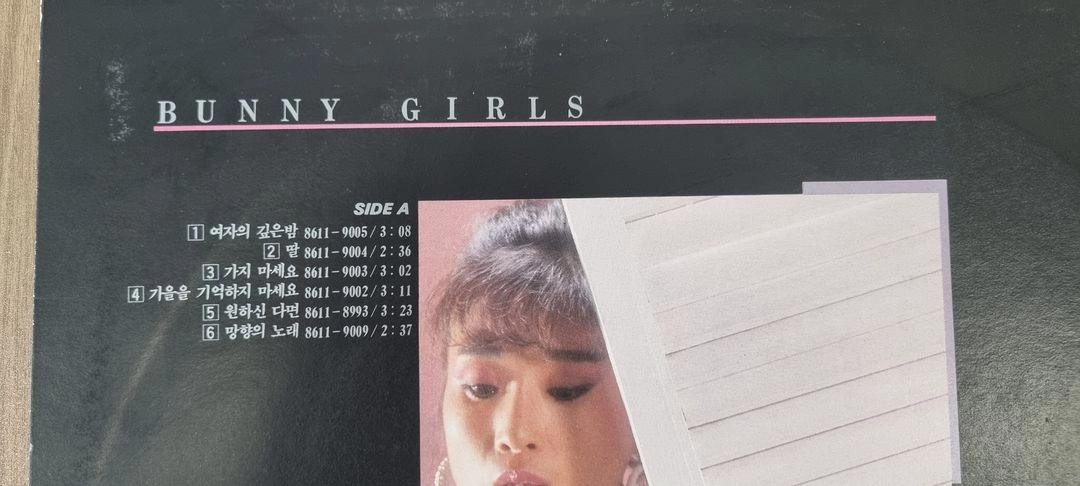 바니걸스 lp 이미지