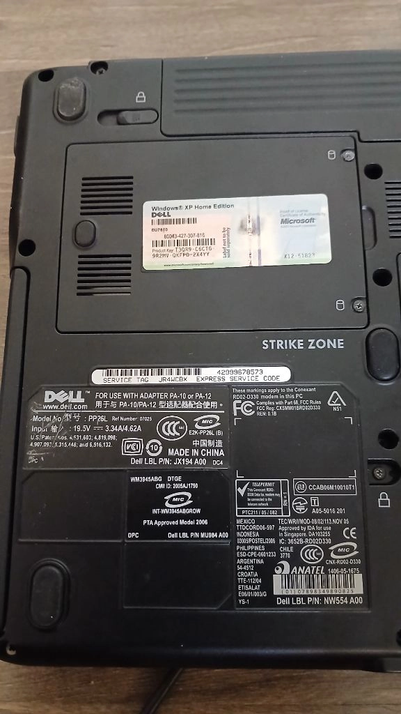 고장 DELL Latitude E6400 노트북 이미지