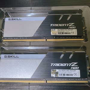 ddr4 지스킬 최고수율 튜닝램 14cl3800 8기가2개 16기가 이미지