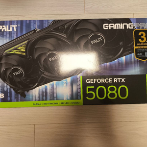미개봉 RTX 5080 게이밍프로 고급버전 이엠텍 정품 이미지