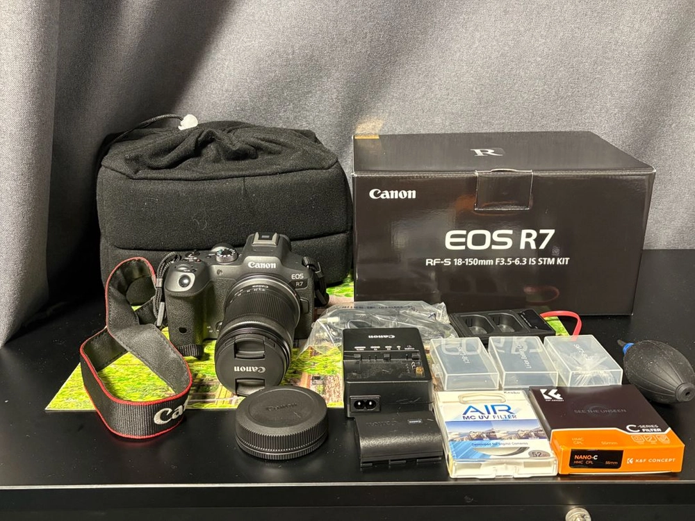 캐논 R7 + RF-S 18-150mm 렌즈킷 풀박스 - 안심되는 중고거래