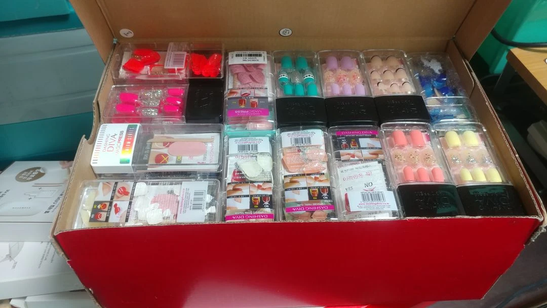 네일 아트 네일 팁 일괄 이미지