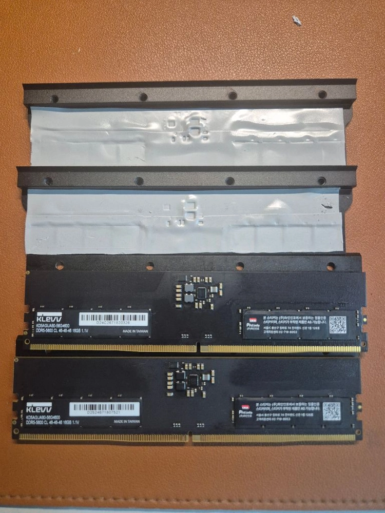 ddr5 klevv 5600mhz cl46 16gx2=32g 파인인포정품 이미지